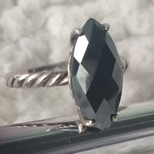 David Yurman Hematite Classics Ring